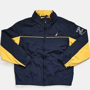 Nautica Retro Style Boy Blue & Yellow Spring/Summer Jacket Size 5